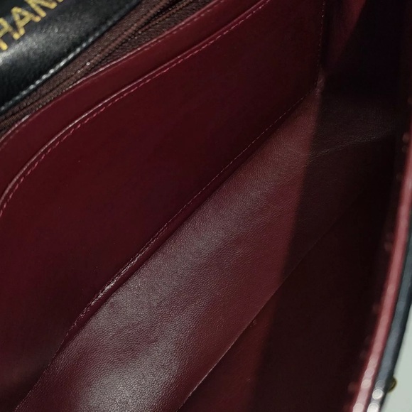 CHANEL CC SINGLE FLAP LEATHER CHAIN BAG - Picture 5 of 8